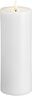 Moods & More - LED Pillar Candles, Silk, Melted, Classic white, 74x200