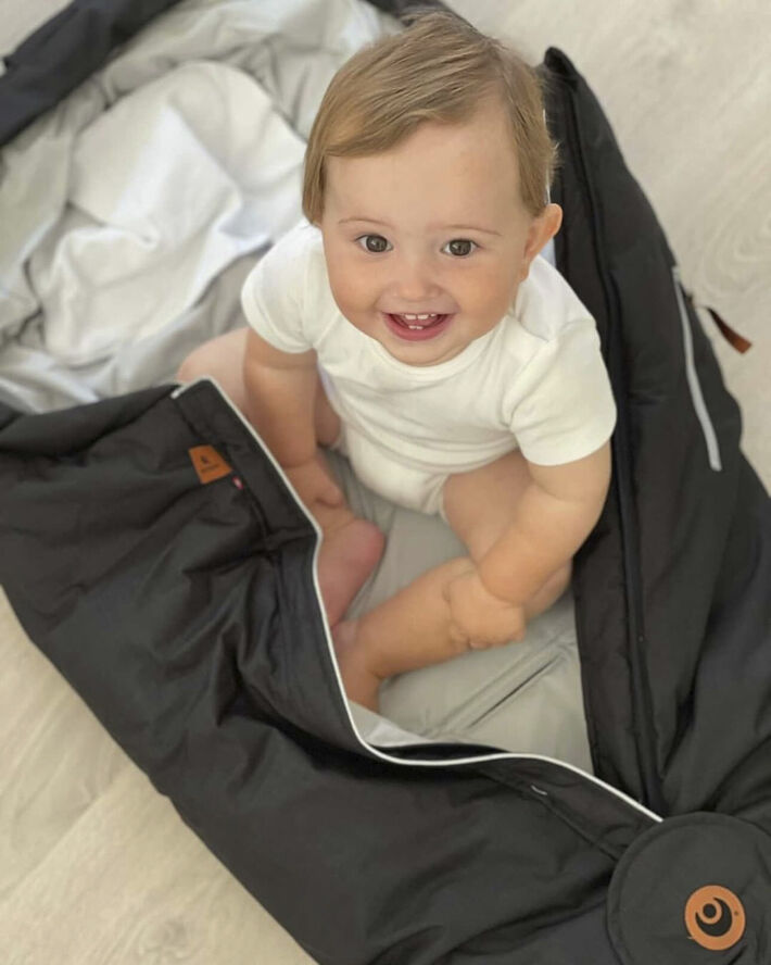 Easygrow Kørepose - Norse Black Melange