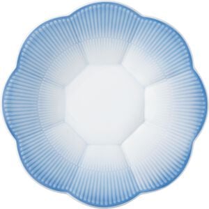 Iris dyb tallerken, bl&aring;, 25 cm