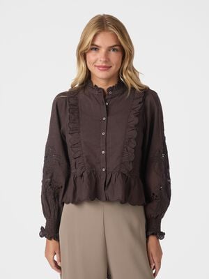 Petrine Embroidery Blouse