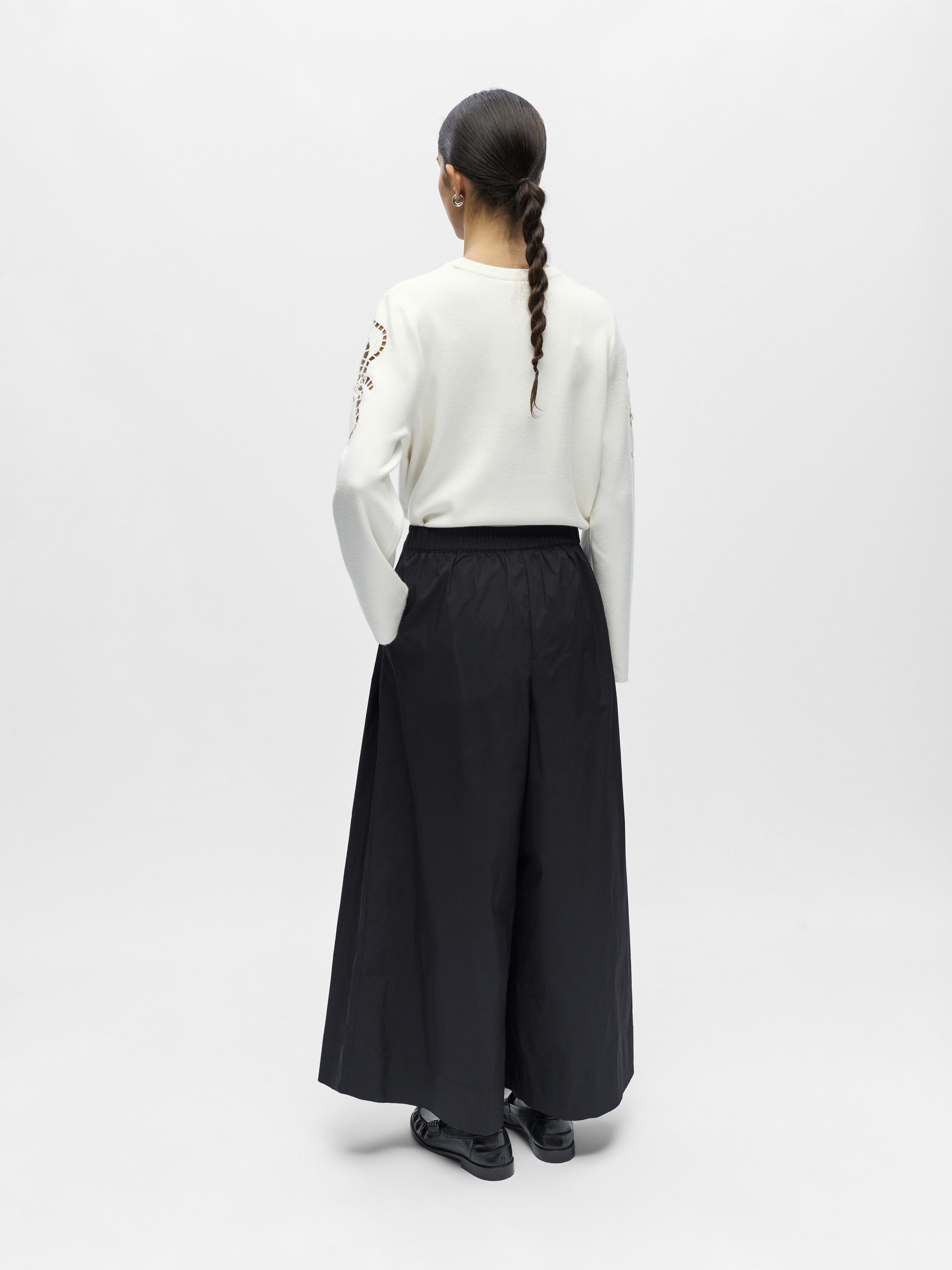 Bukse Objpaige Hw Plisse Culotte 145
