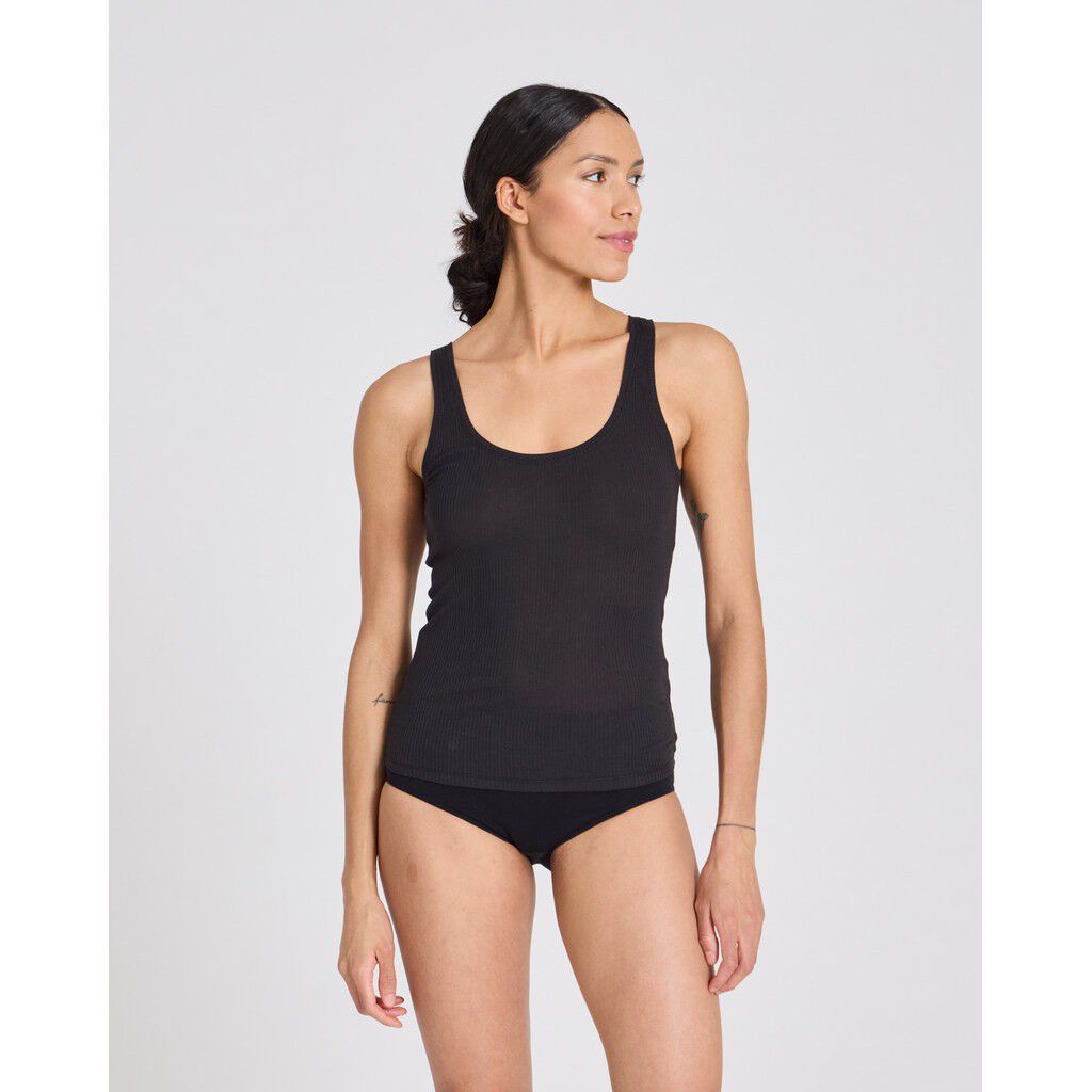 Beate Cotton Top 3x2 Rib Knit GOTS