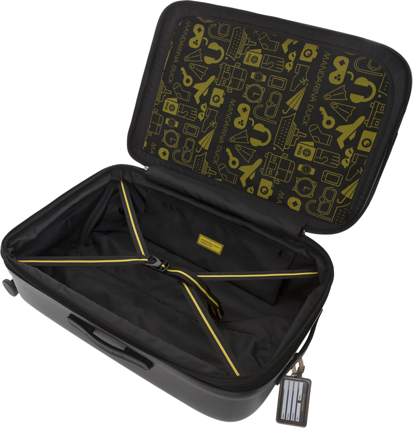 LOGODUCK + TROLLEY MEDIUM EXP / BLACK