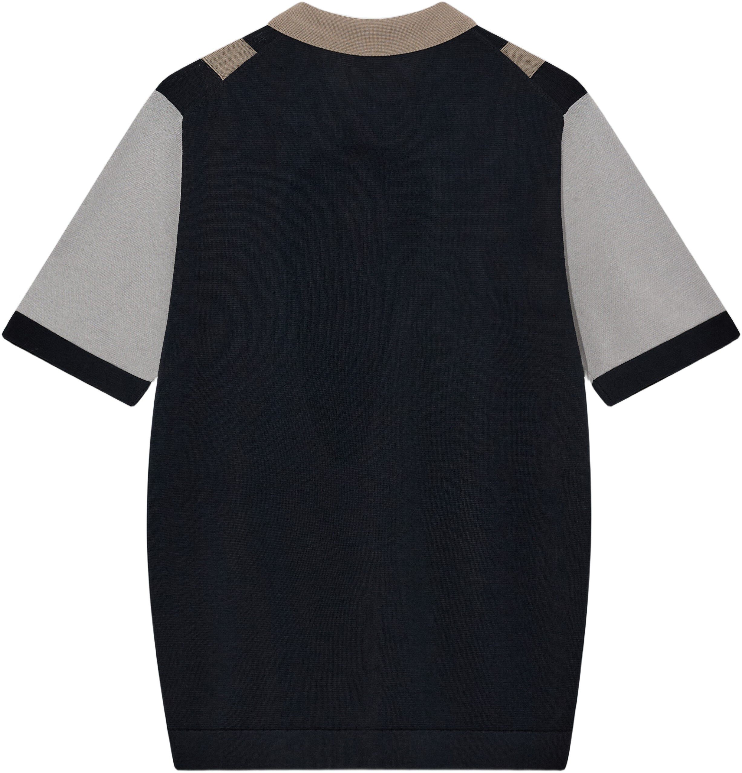 MMGJustin Zip SS Knit Polo