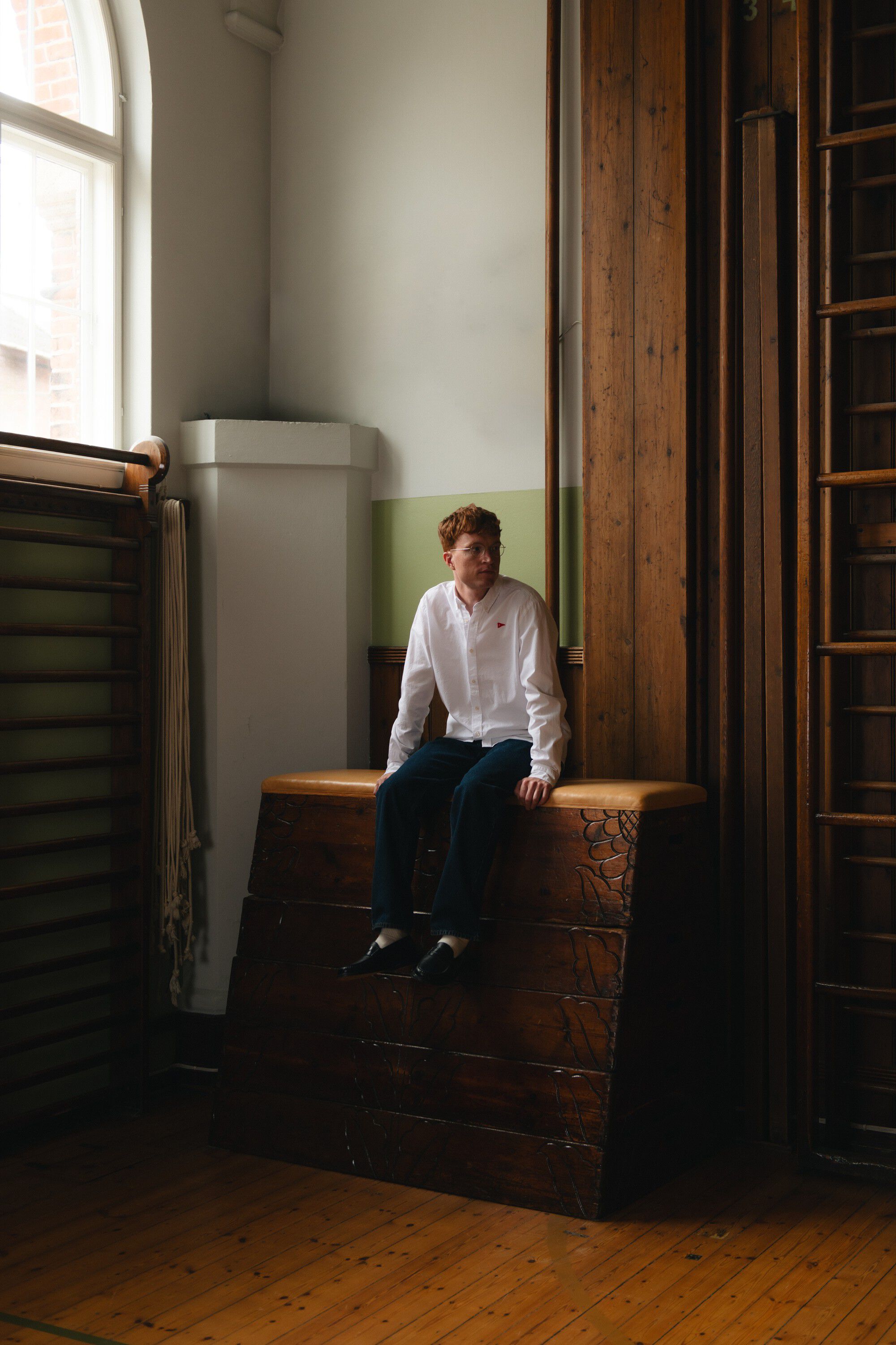 FLAG REGULAR FIT OXFORD SHIRT