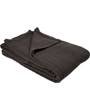 Cozy bedspread stonewashed