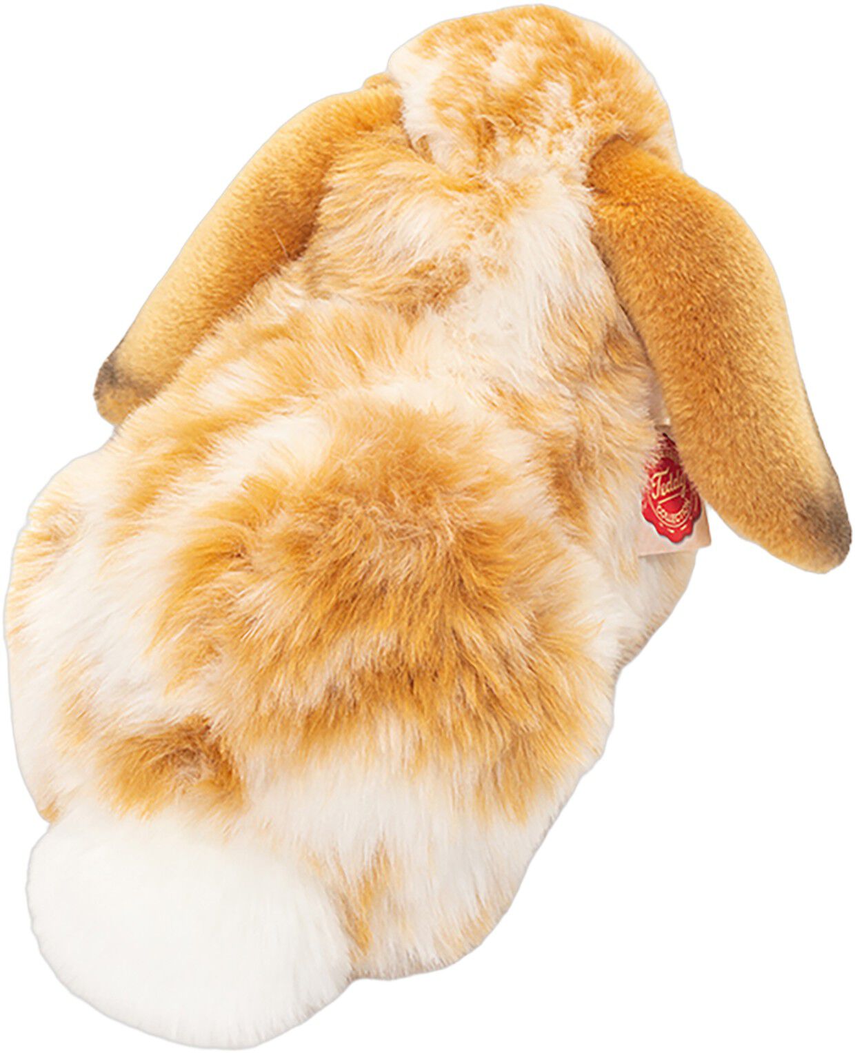 Teddy Hermann - Liggende kanin brun-hvid 30 cm