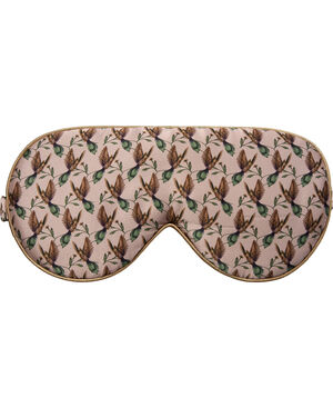 Fan Palm sleeping mask Rose Hummingbird