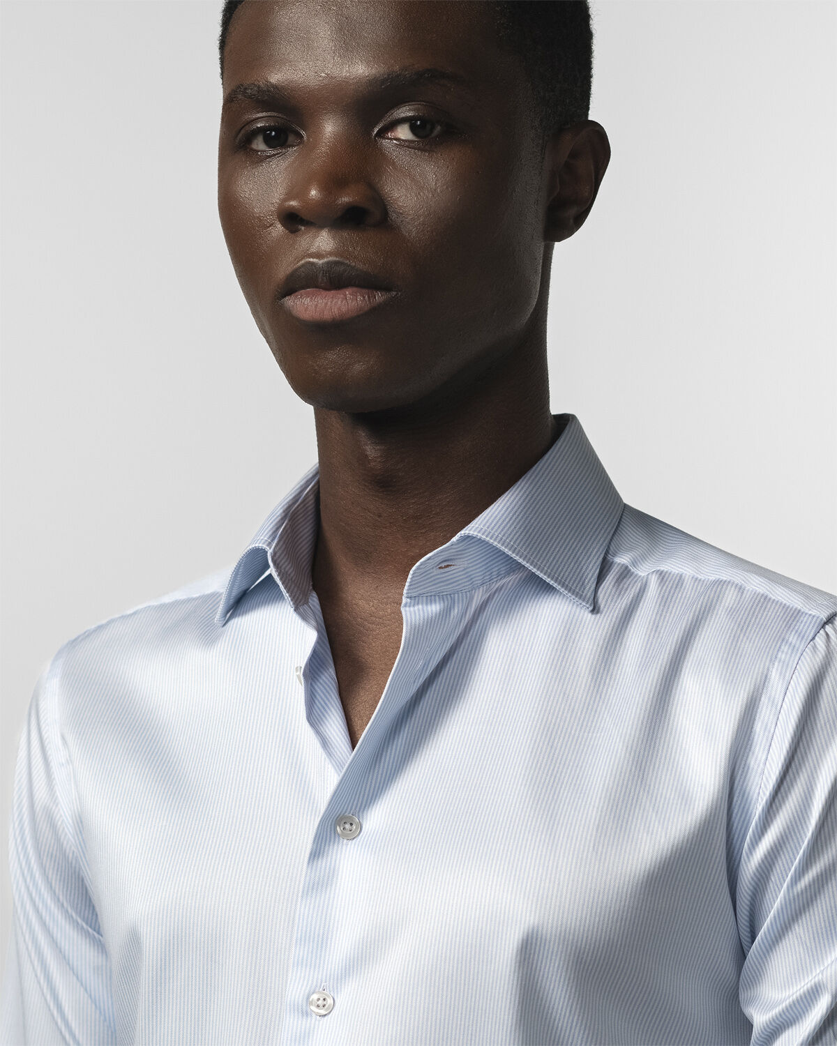 The Lawyer 4. 0 | Mid blue stripe | Contemporary fit