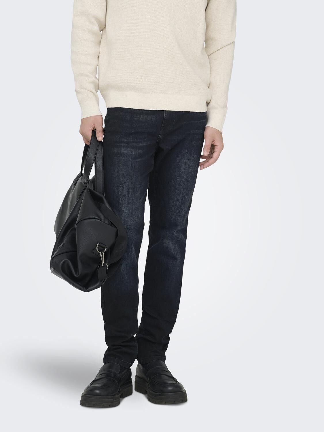 ONSLOOM SLIM B. BLACK 6921 MAT DNM