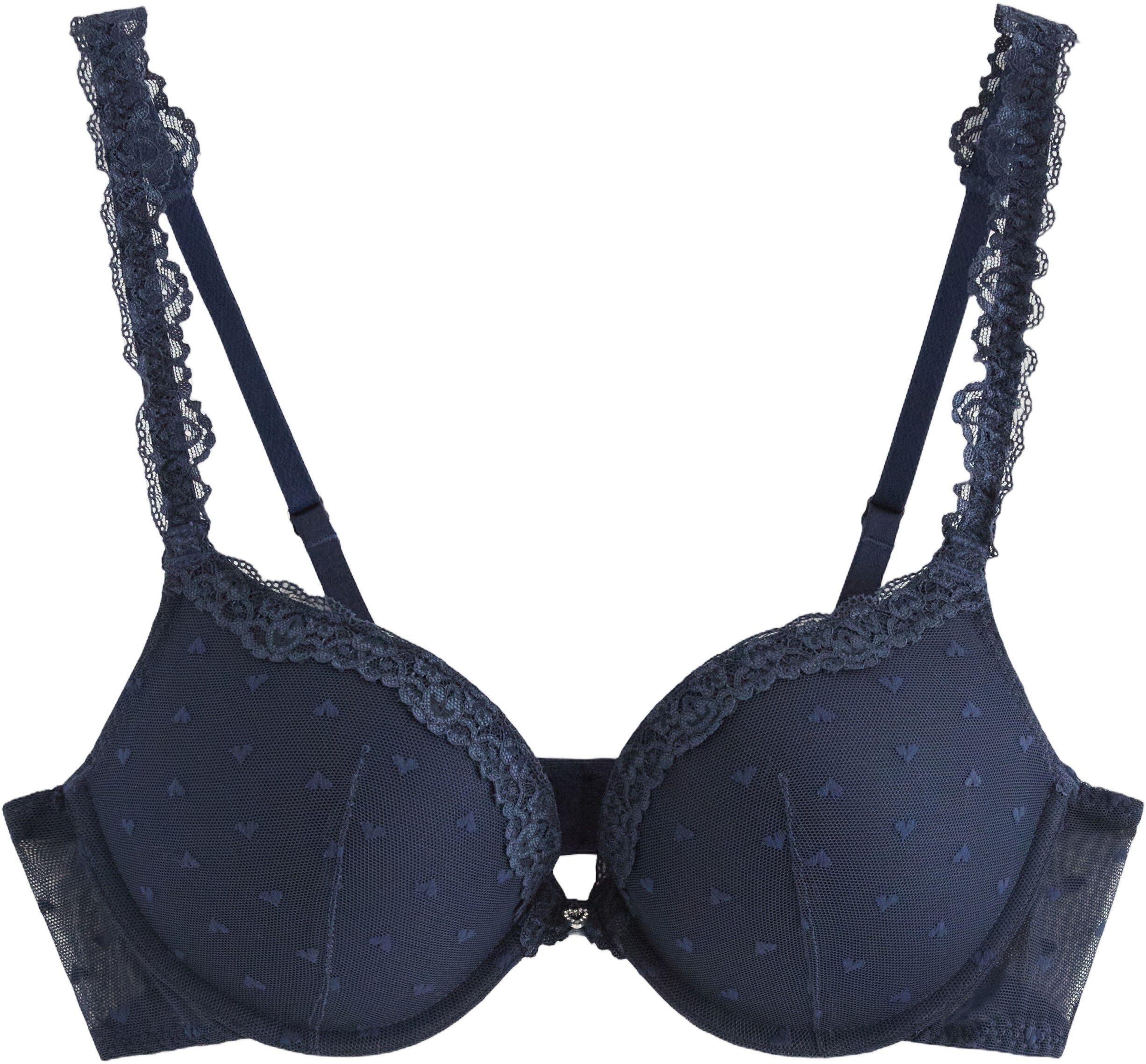 Bra Malva mesh heart