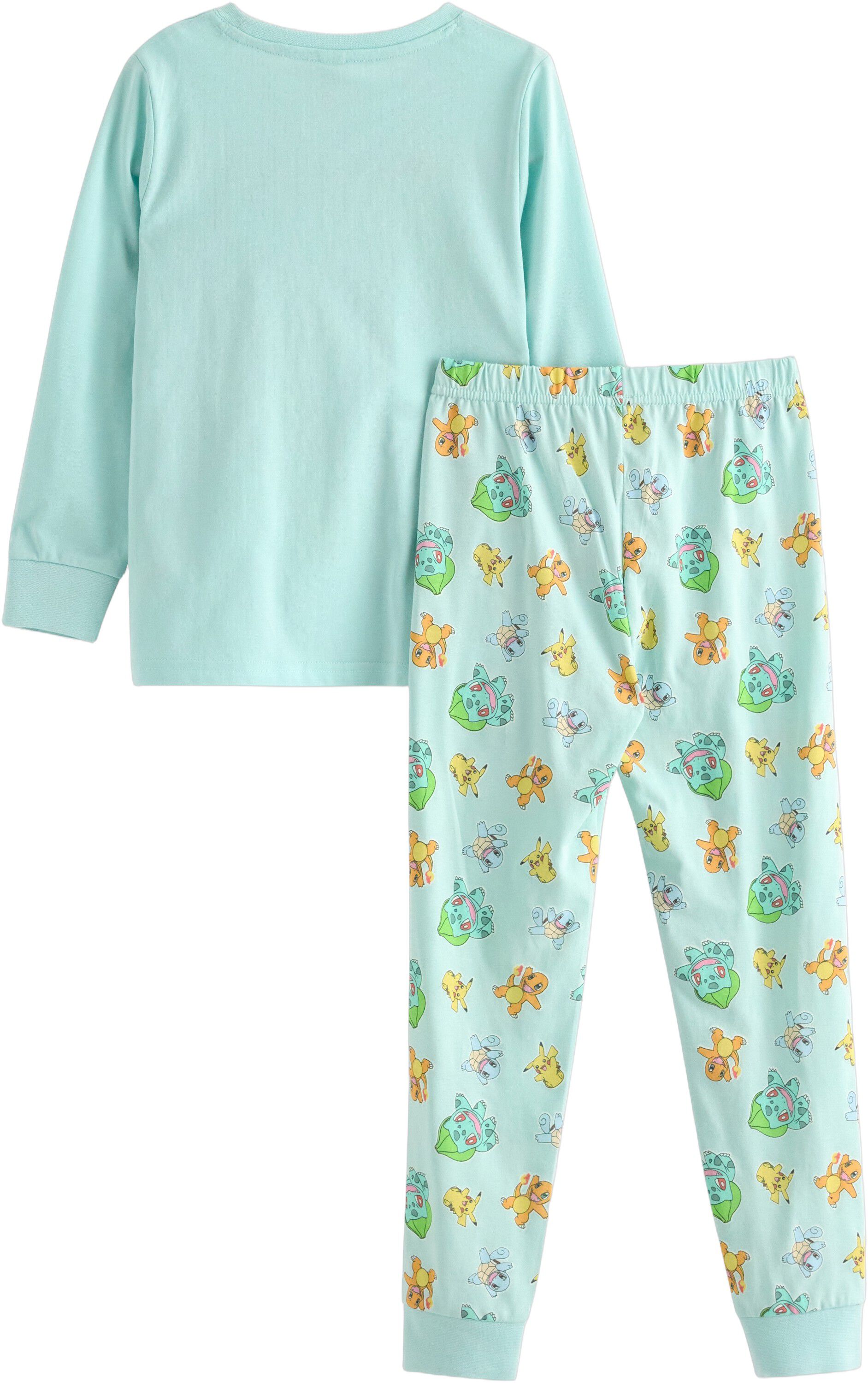 Pyjama set in soft cotton with a lo