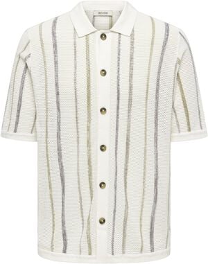 ONSTOBBY LIFE RLX SS SHIRT KNIT NO