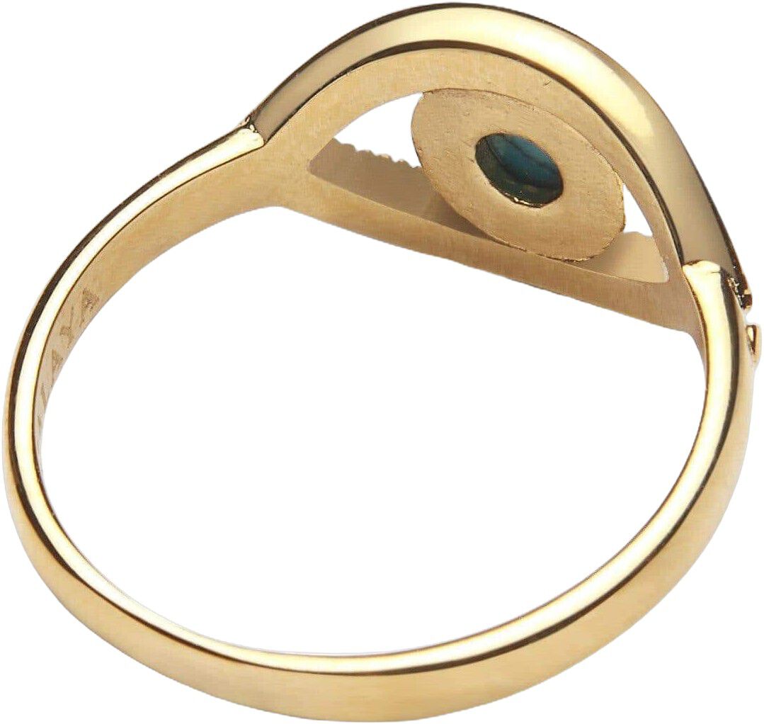 Women's Skyfall Turquoise Evil Eye Ring