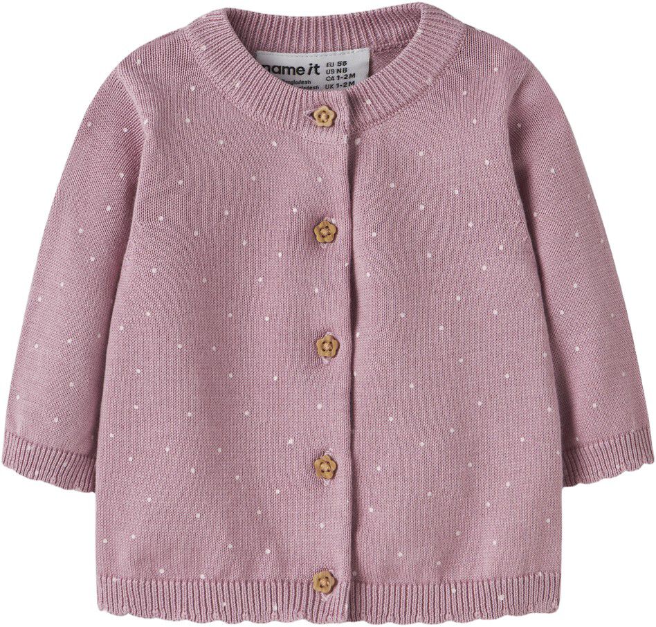 Nbfladot Ls Knit Card
