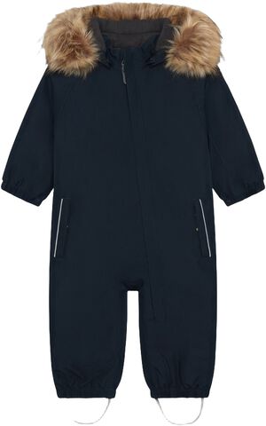 Baby Coverall W. Fake Fur