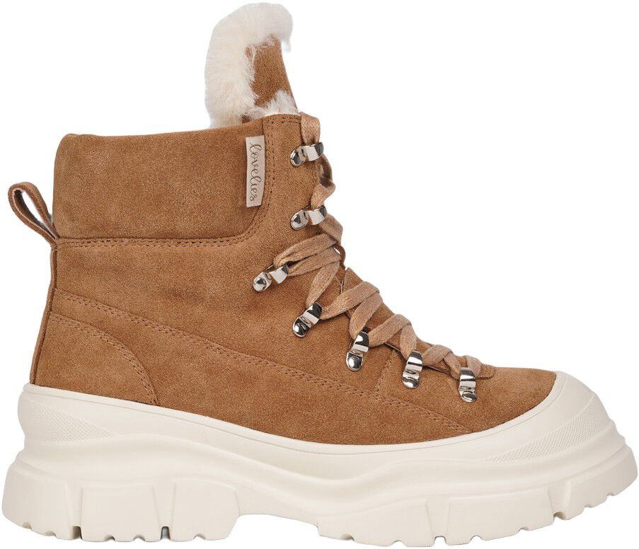 PECOL - LOW SHEARLING BOOTS W/ LACES