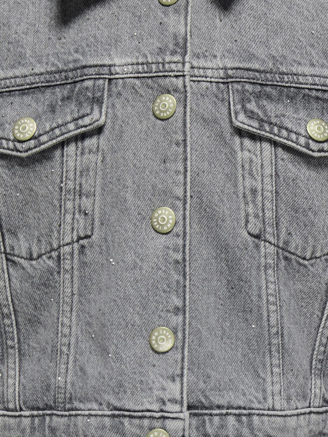 KOGMALIBU L/S RHINESTONE JACKET DNM