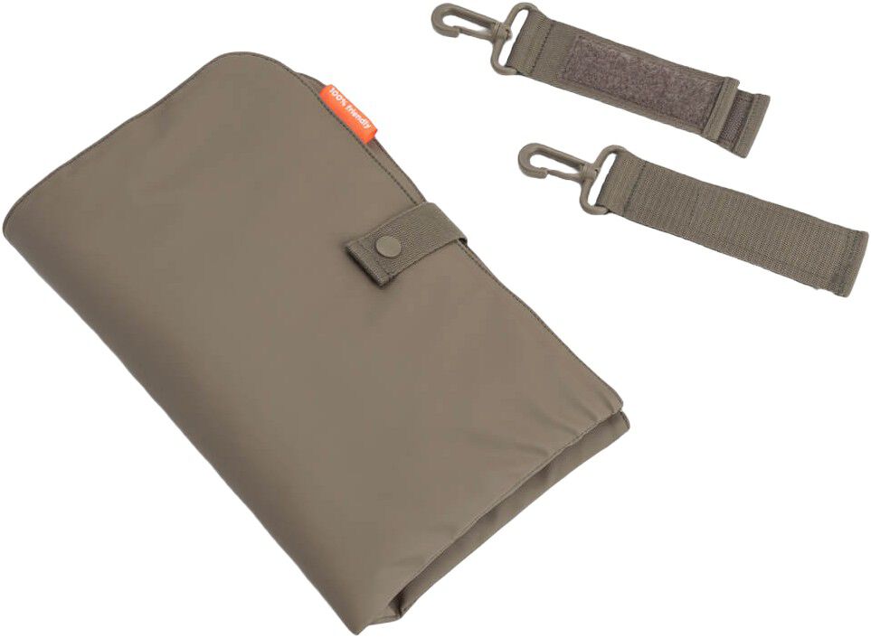 Quiltet pusletaske Taupe