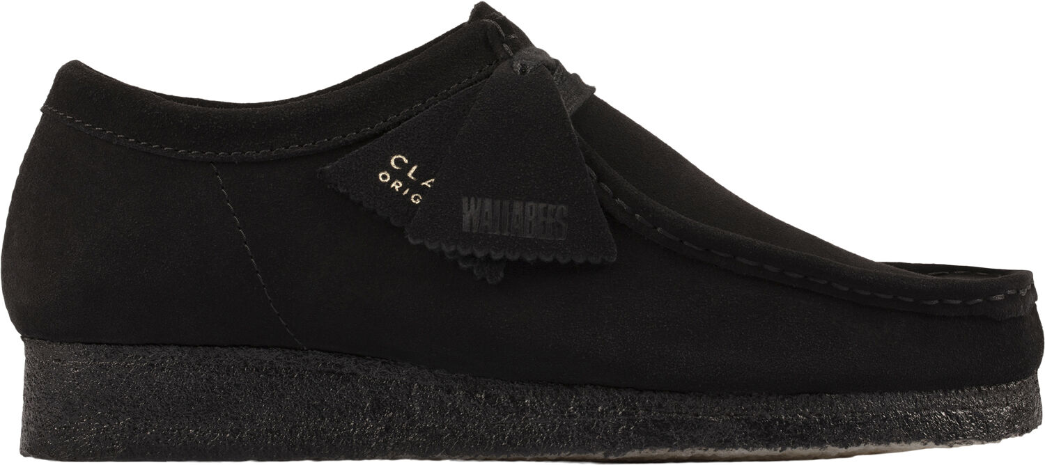 Wallabee. Black Sde, D, 4