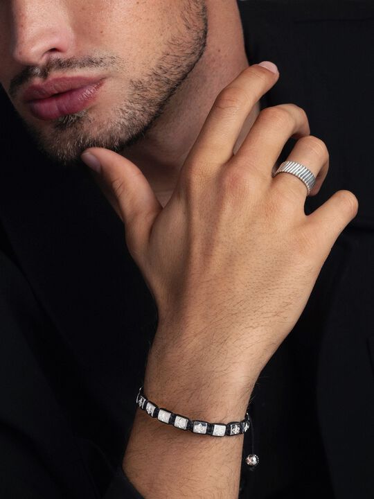 Men's Sterling Silver Band Ring