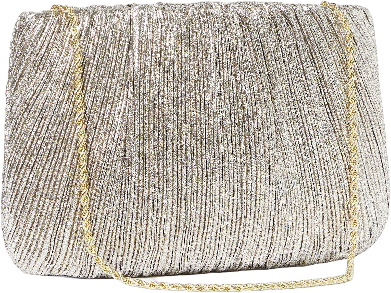 BRIT PLEATED CLUTCH