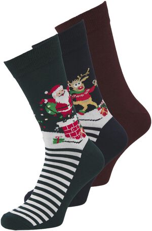JACSNOWY XMAS SOCKS GIFTBOX JNR
