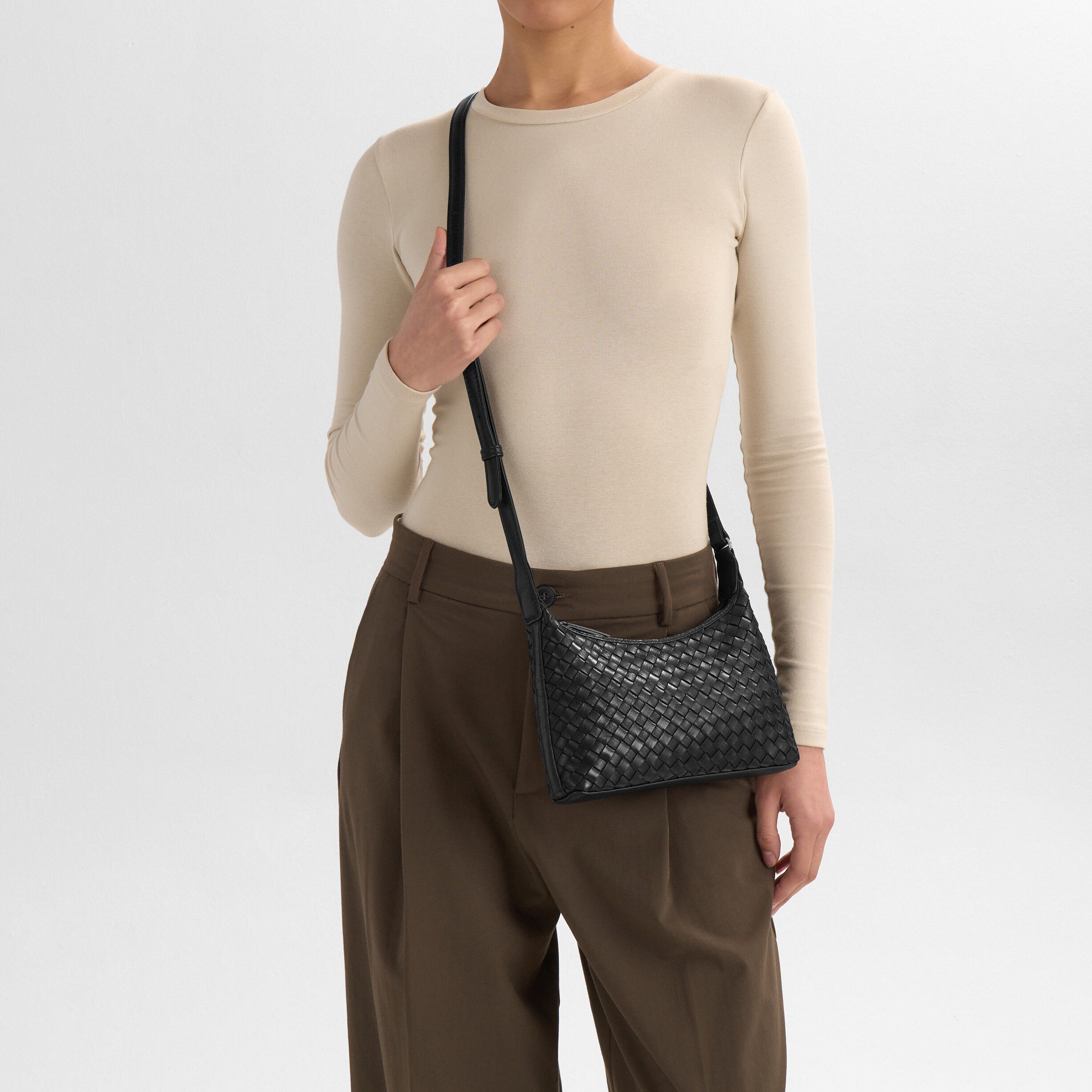 AvenyaMBG Cross. Bag, Weave