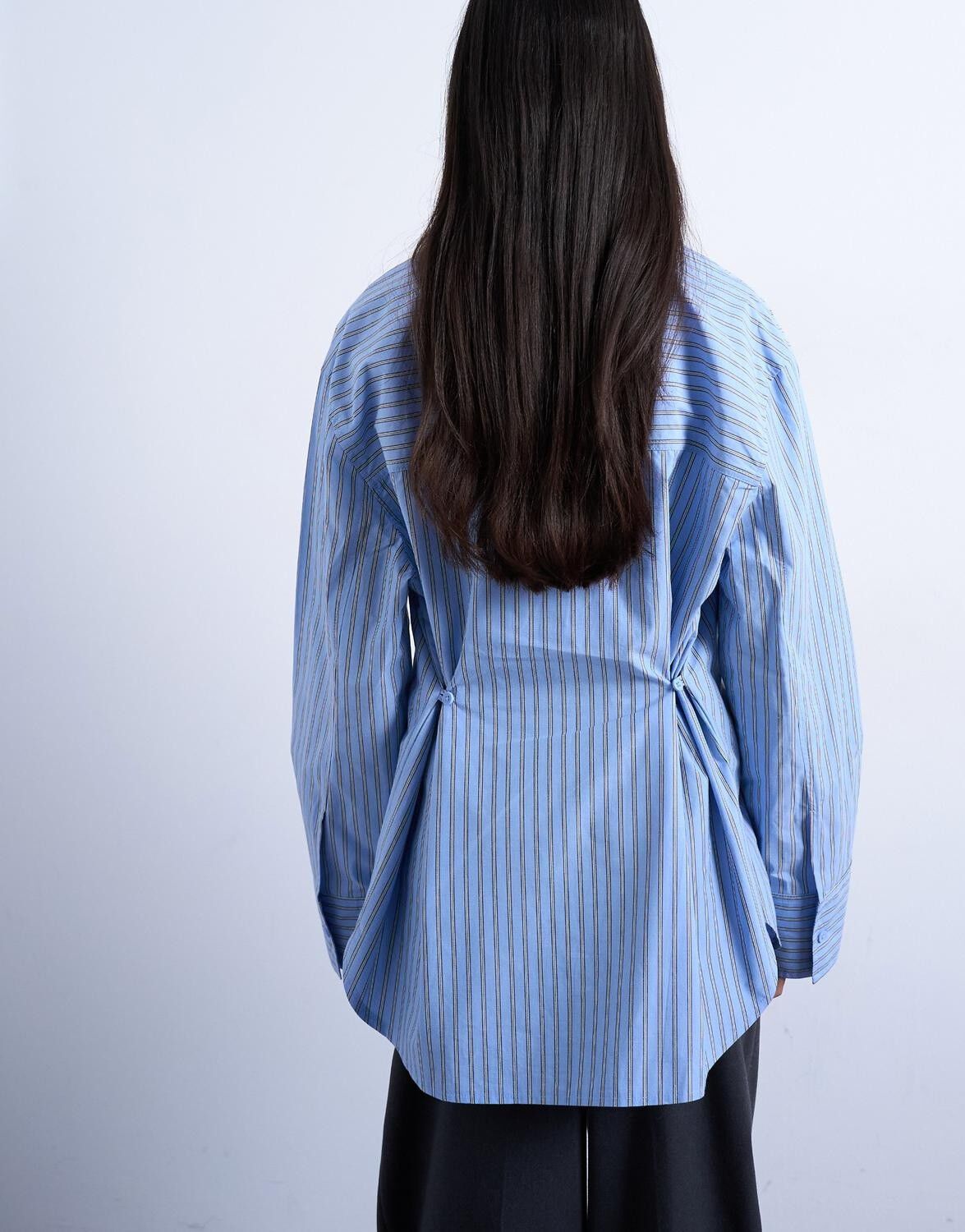 Tsdemi Ls Oversized Shirt Wvn