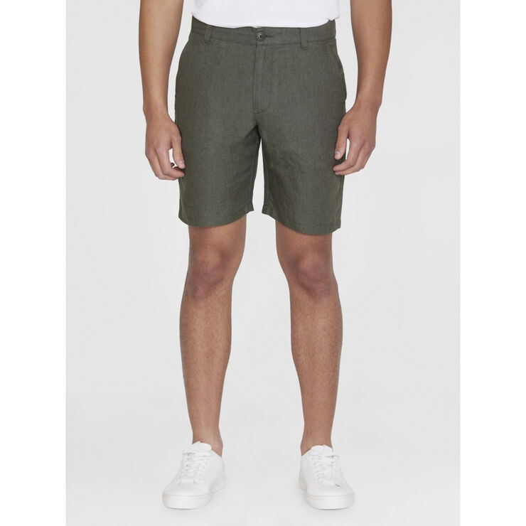 CHUCK regular linen shorts - GOTS/Vegan