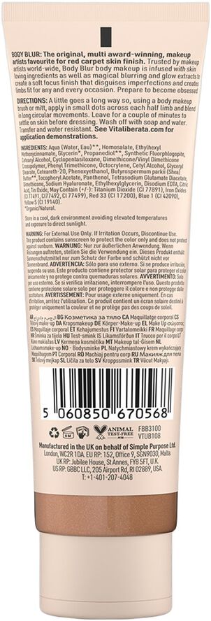 Body Blur Medium 100 ml.