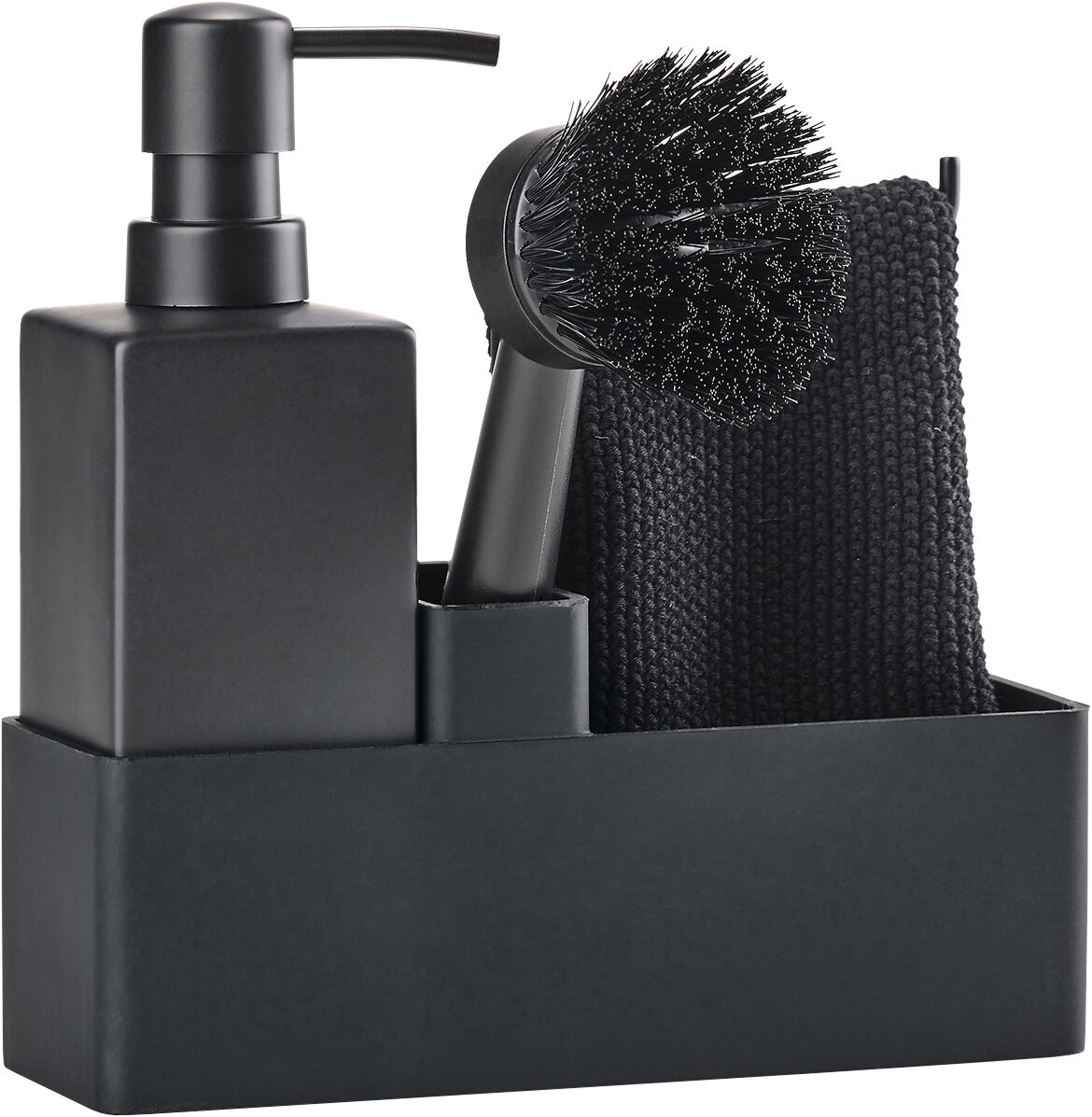 Oppvasksett Black m Kj&oslash;kkenklut