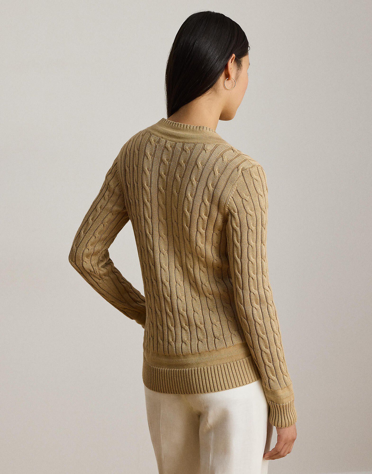 Cable-Knit Cricket Sweater