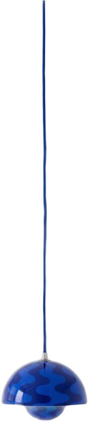 Flowerpot Pendant VP10 &Oslash;16 cm Cobalt Blue & Twilight Blue pa