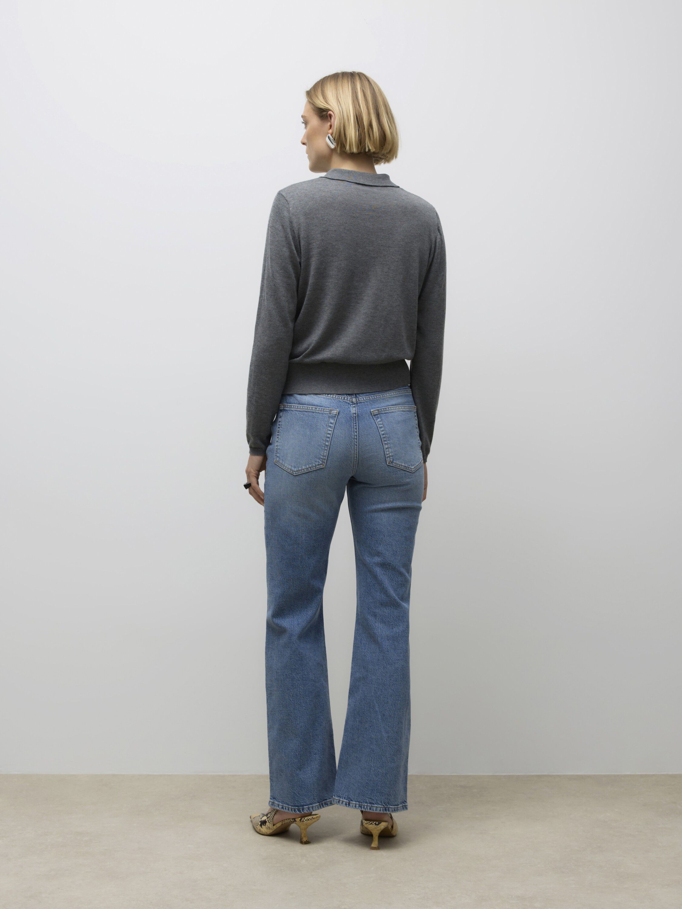 AWSIKITA LS O-NECK POLO KNIT NOOS