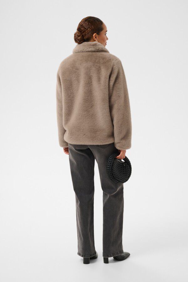 KArosa Fake Fur Jacket