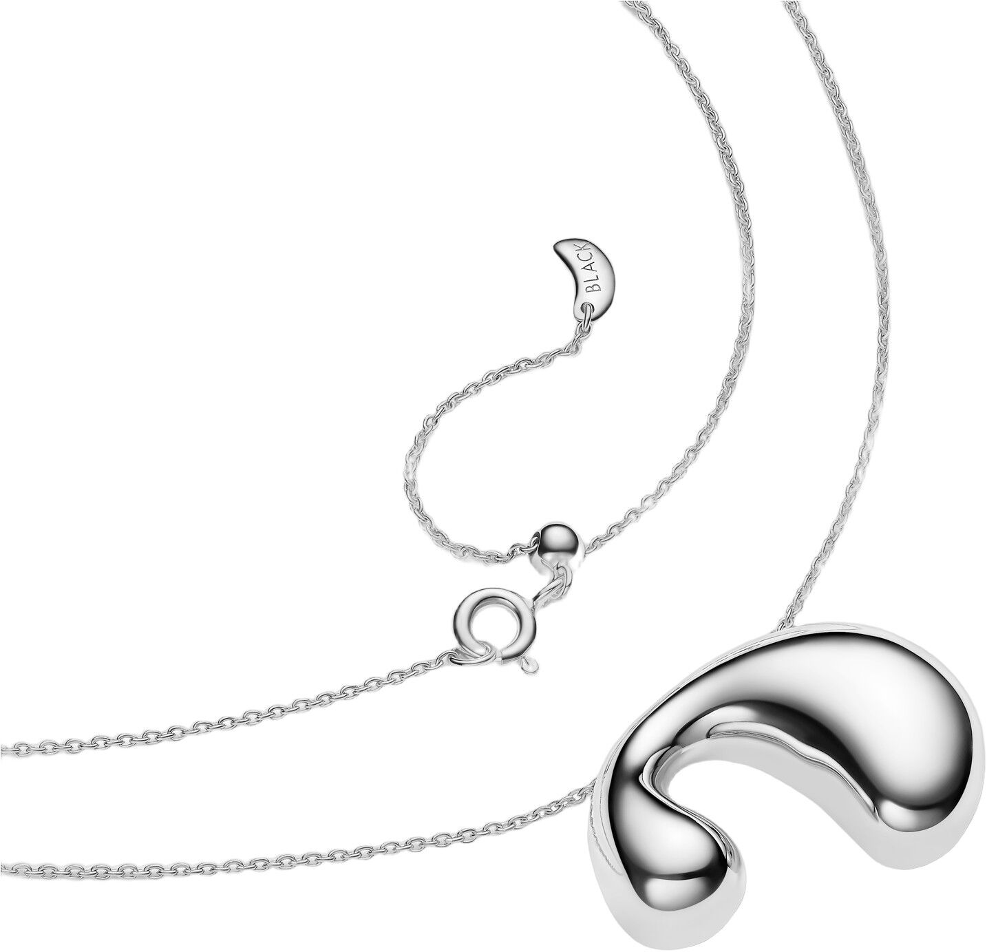 Dolphin Necklace Silver