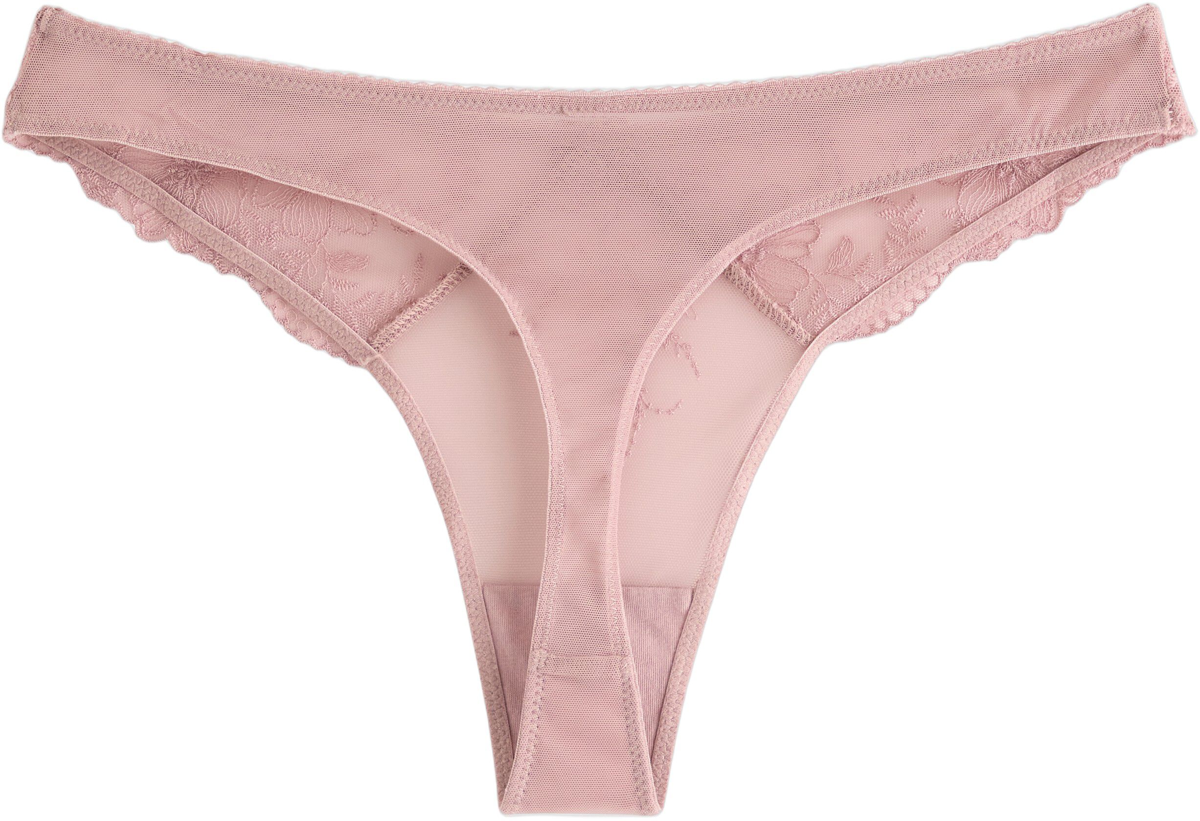 Stringtanga med lav midje og blonde