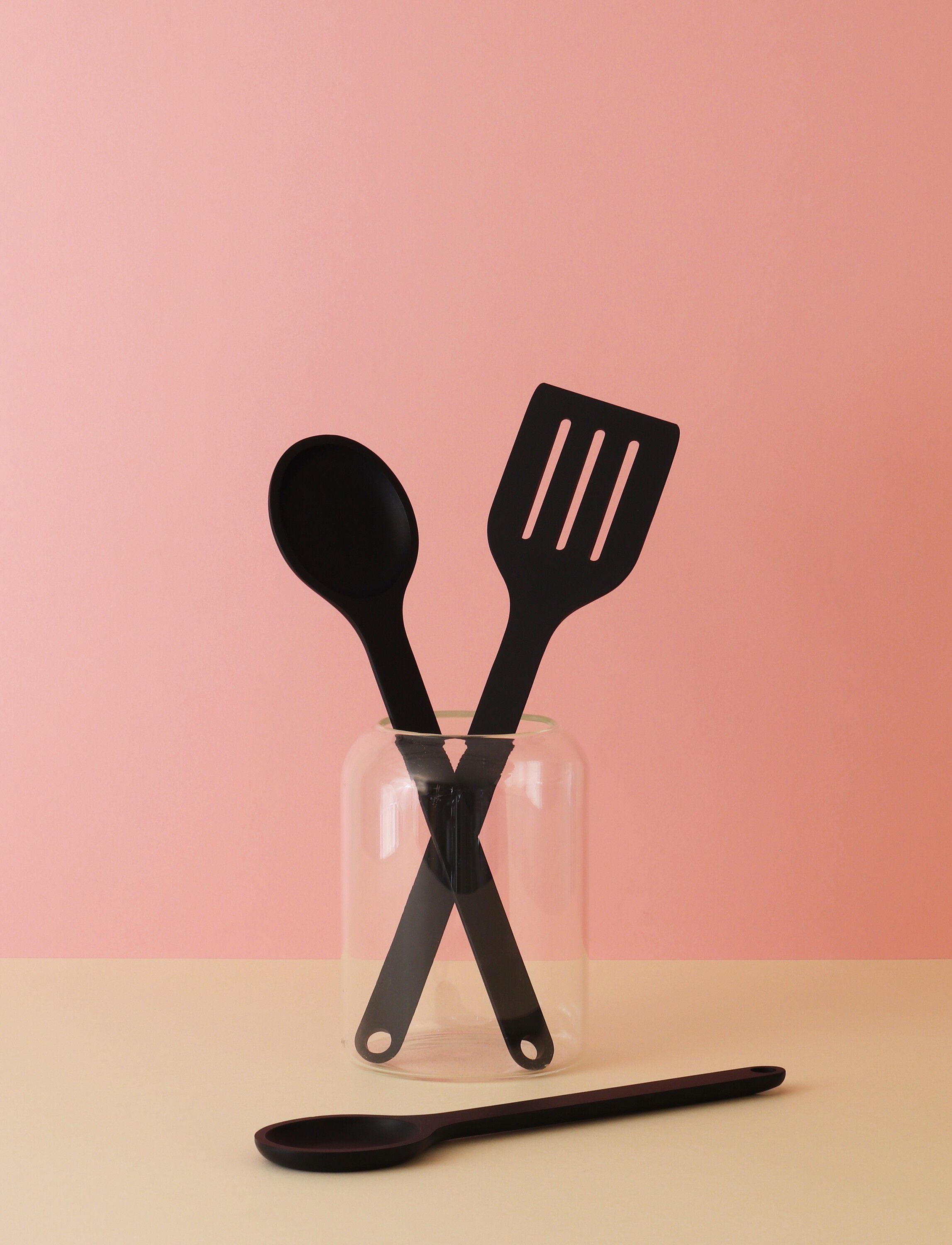 STIR-IT stekespade H 32 cm black