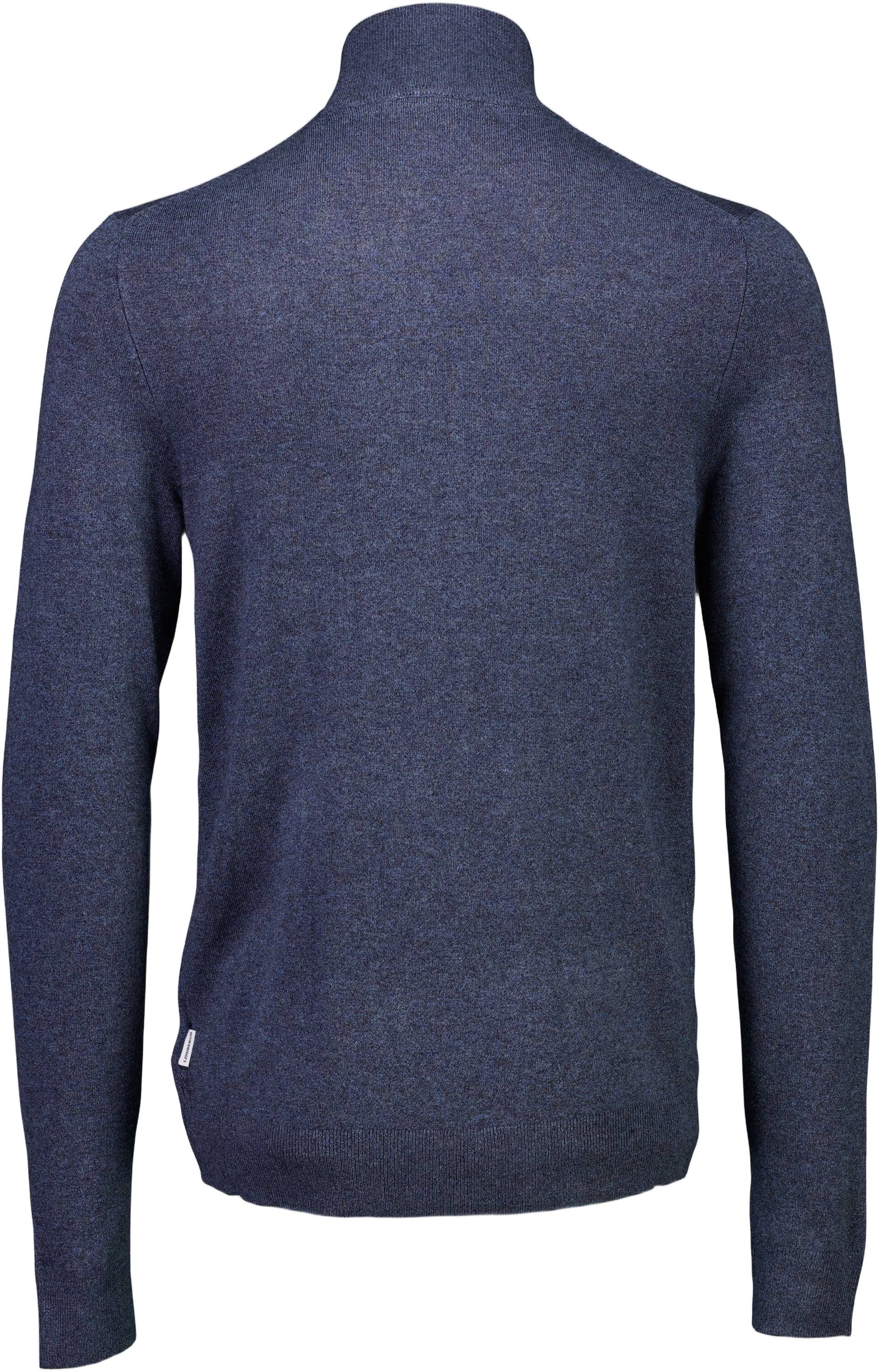 Ecovero L/S zip cardigan