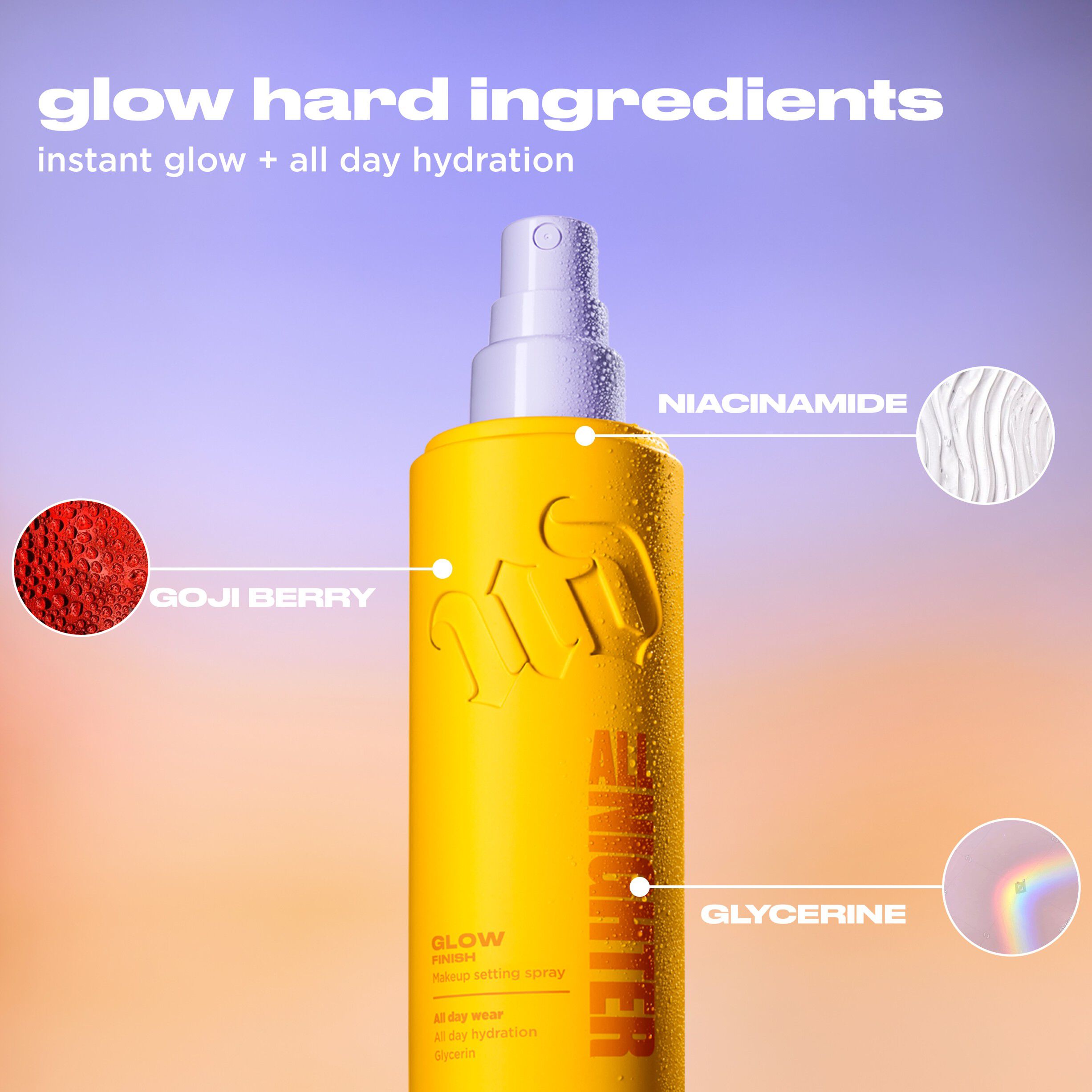 All Nighter Makeup Setting Spray Glow Finish