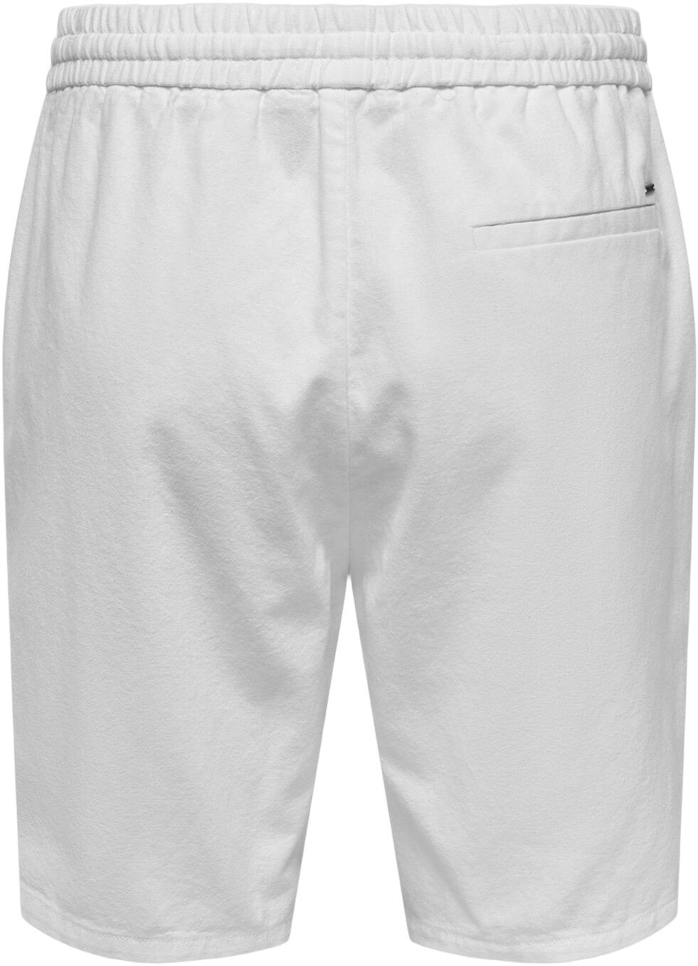 ONSLINUS 0007 COT LIN SHORTS NOOS