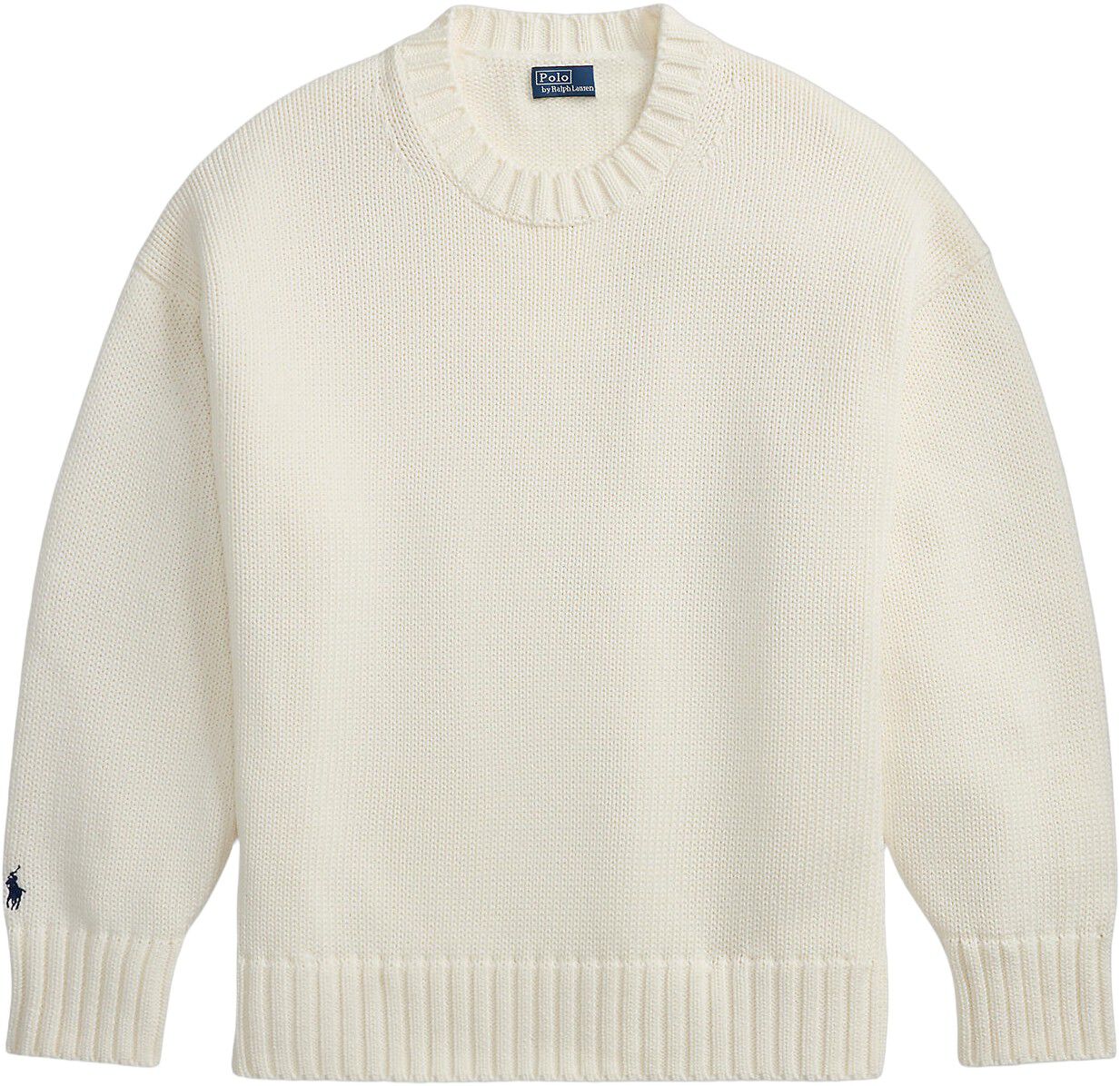 Cotton Crewneck Sweater