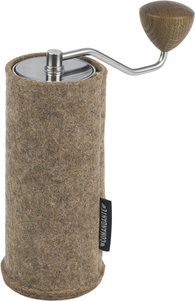 Comandante C40 felt sleeve cashmere