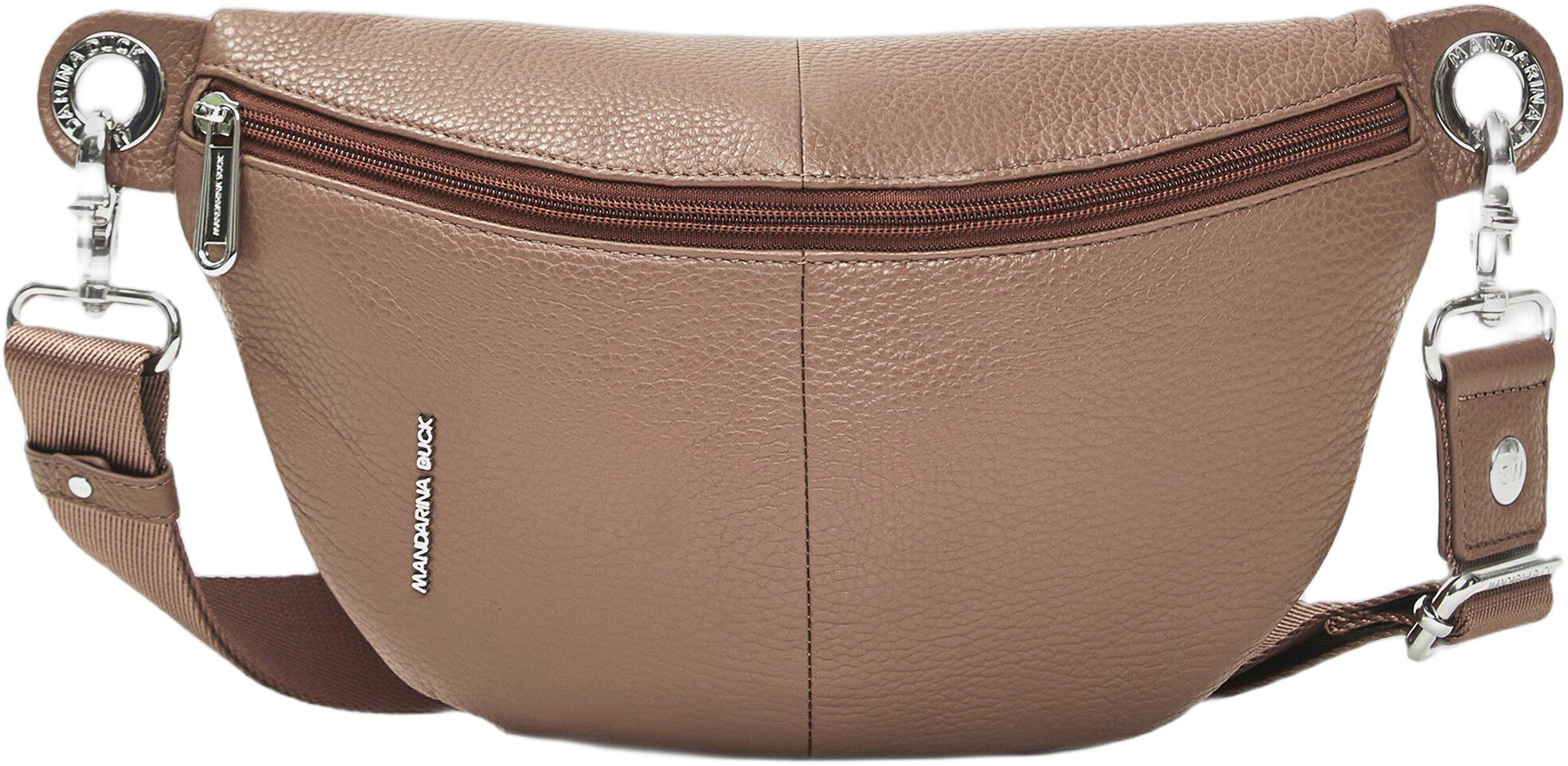 MELLOW LEATHER BUM BAG / WINTER ROSE