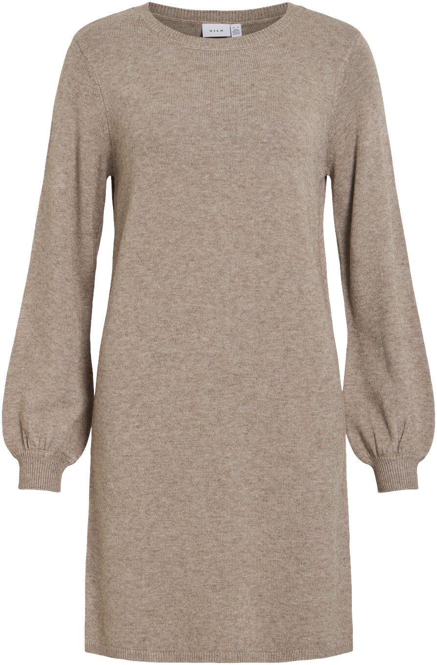 Viril L/S Volume Sleeve Knit Dress-Noos