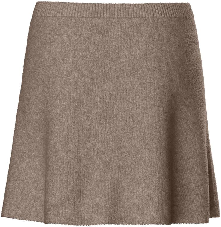 PCMALOU HW KNIT SKIRT PWP BC