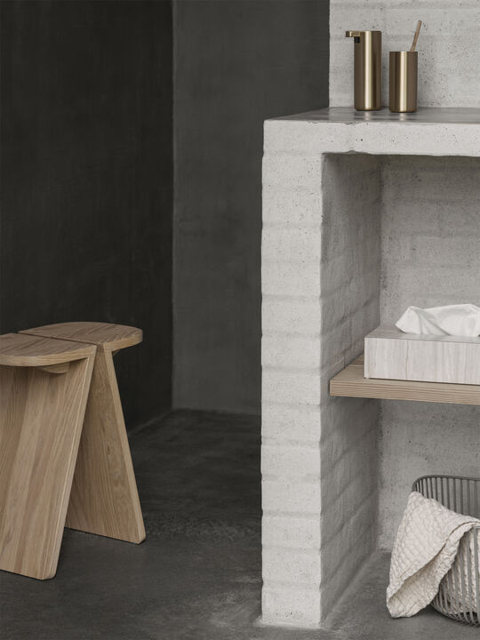 Toothbrush tumbler -MODO- Colour Brass