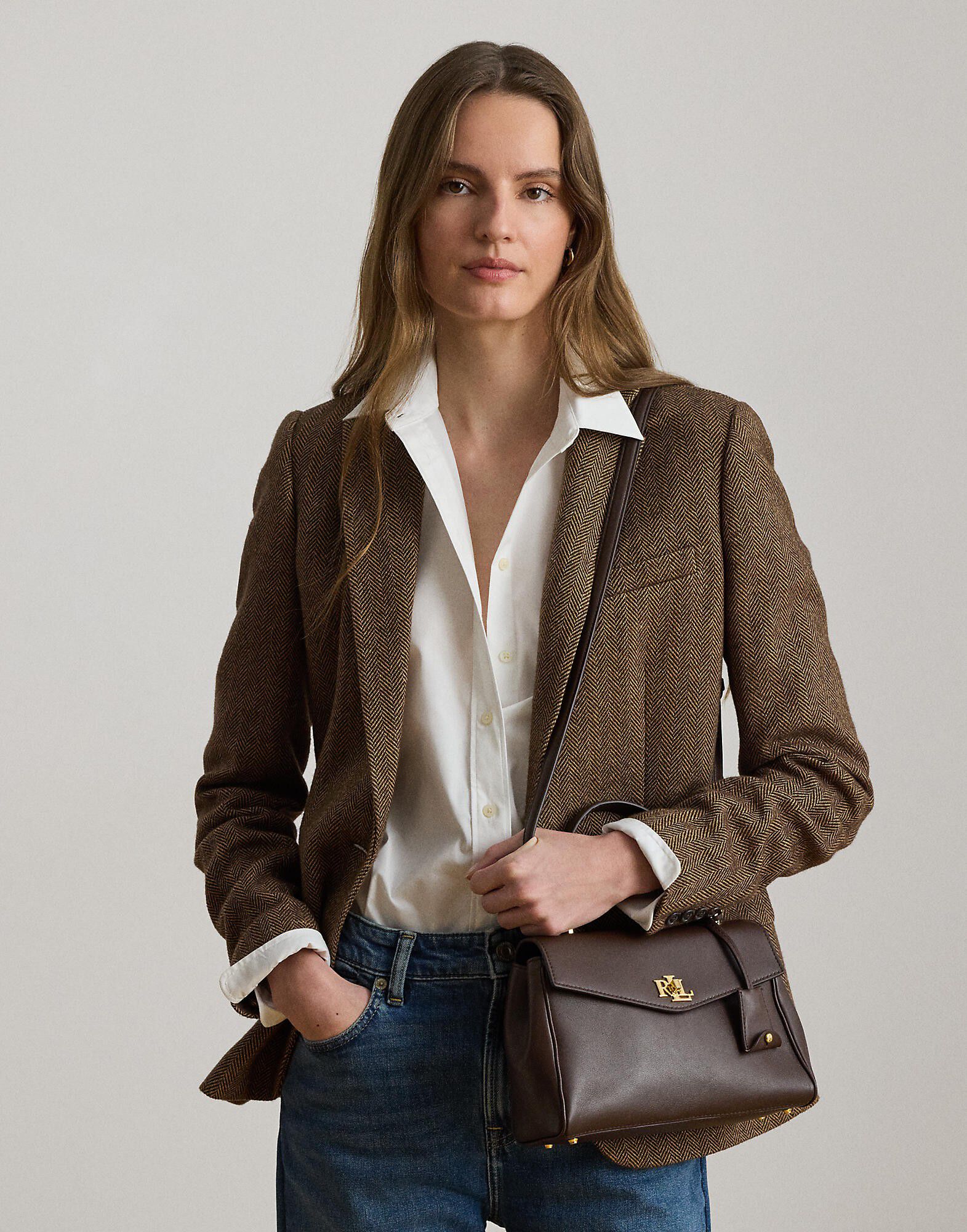Nappa Leather Small Farrah Soft Satchel
