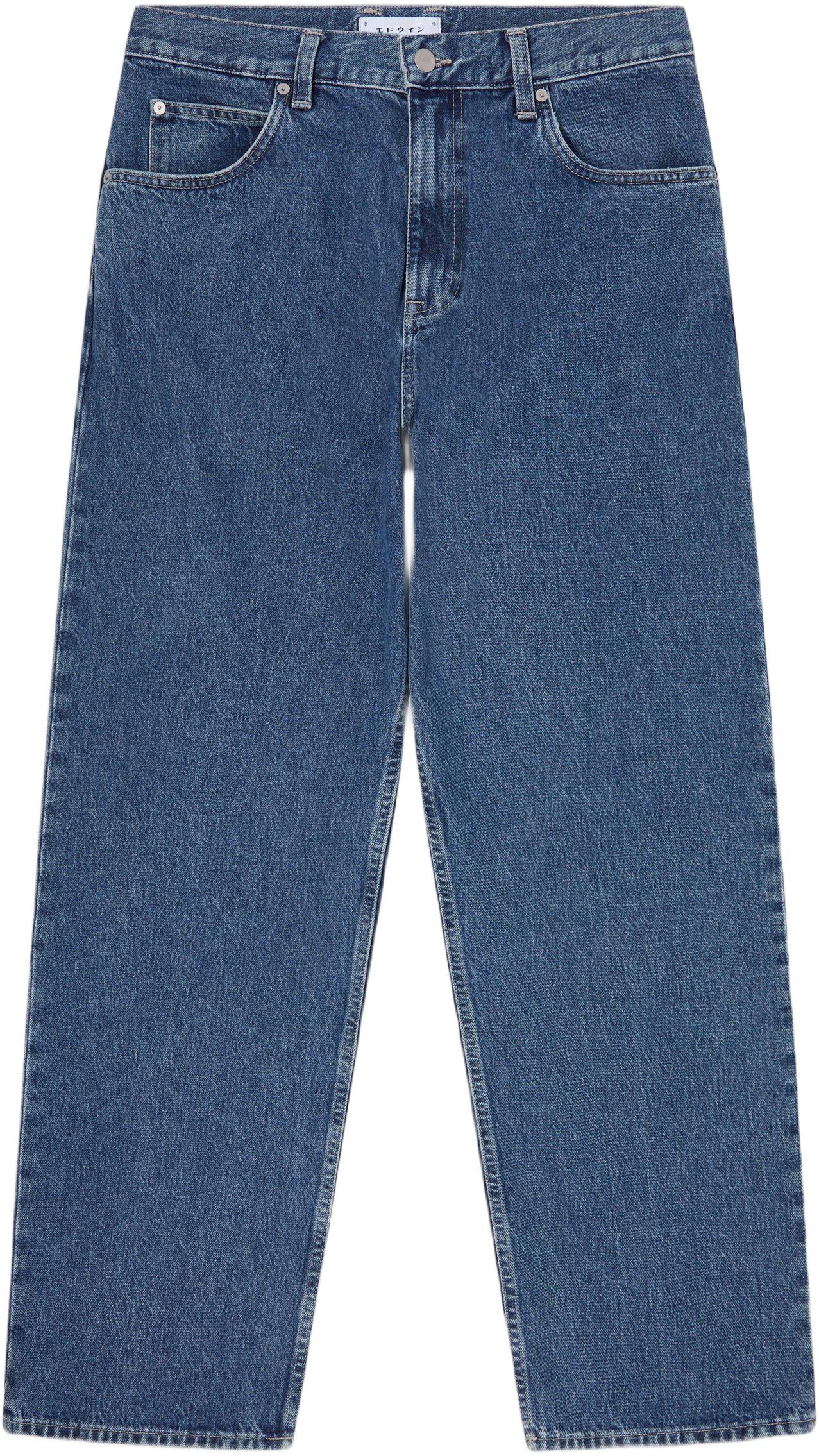 Matrix Pant - Blue - Mid Marble Wash